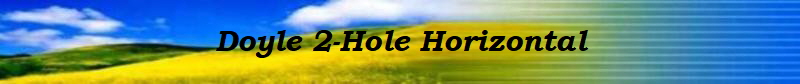 Doyle 2-Hole Horizontal