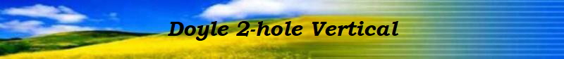 Doyle 2-hole Vertical